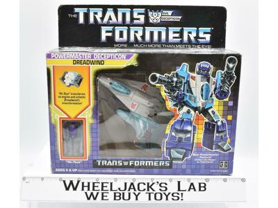 Dreadwind  MIB NICE FIGURE 1988 Hasbro Action Figure Vintage G1 Transformers