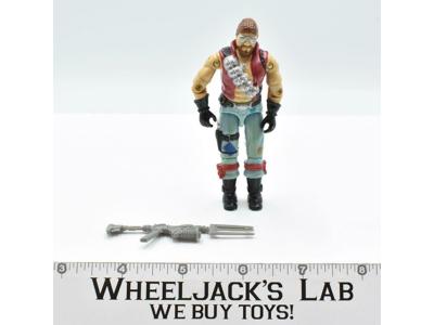 Monkeywrench Dreadnok V2 100% Complete 1986 GI Joe ARAH Hasbro Action Figure