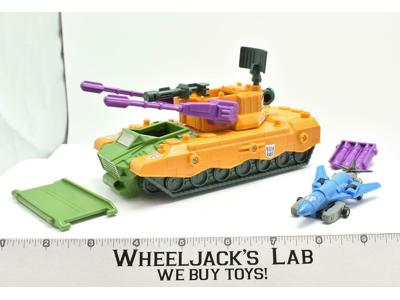 Anti-Aircraft Base Micromaster 100% Complete 1990 G1 Transformers Action Figure