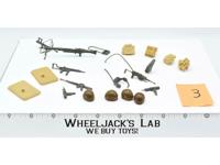 Lot #3 Battle Gear Accessory Pack 1 Set 1983 Weapons Guns Gi Joe Vintage