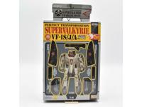 #1 Banpresto 1/100 VF-1S/J/A Super Valkyrie transformable figure white/red 2002