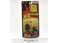 Gizmo &amp; Red X Robin MOSC NEW Teen Titans 2005 Bandai DC Super Heroes Figure