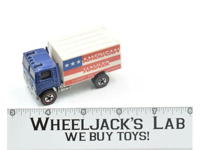 American Hauler Blue Flying Colors 1973 Redline Hot Wheels Mattel Vintage RL