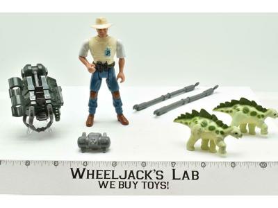 Dr. Alan Grant Aerial Net Trap Jurassic Park 1993 Kenner Vintage Action Figure