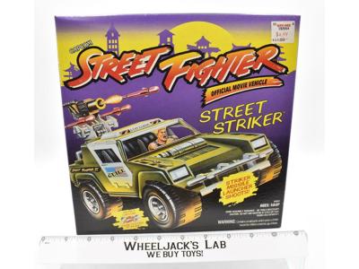 Street Striker NEW MIB 1993 Street Fighter Hasbro Vintage Action Figure
