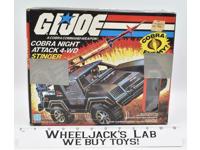 Stinger Cobra Night Attack 4-WD w/ Box GI Joe 1984 Hasbro Vehicle