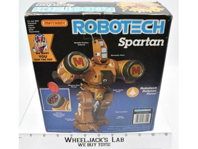 Spartan UNUSED MIB 8" Harmony Gold Matchbox 1985 Vintage Action Figure