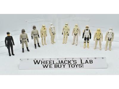 Lot of 10 Star Wars Imperial Action Figures Kenner No Repro