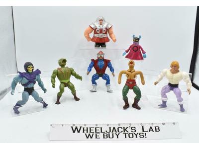Lot of 7 He-Man Mattel Action Figures