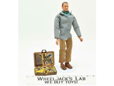 Oscar Goldman W/Bionic Arm 13" Doll Six Million Dollar Man 1973 Kenner Vintage