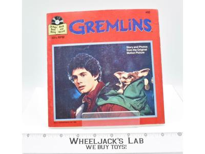 Gemlins 24 Page Read Along Record and Book Vintage 1984