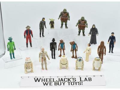 Lot of 19 Star Wars Action Figures Kenner No Repro