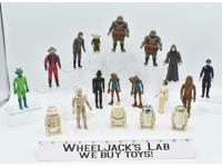 Lot of 19 Star Wars Action Figures Kenner No Repro