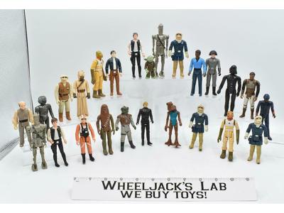 Lot of 25 Star Wars Action Figures Kenner No Repro