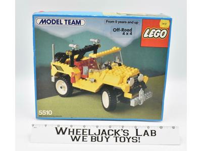 5510 Off-Road 4x4 Model Team W/Box 1986 Vintage Lego Set