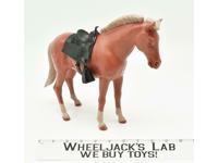 Pancho Chestnut Horse Best of the West Johnny West Marx 10" 1/6 Vintage