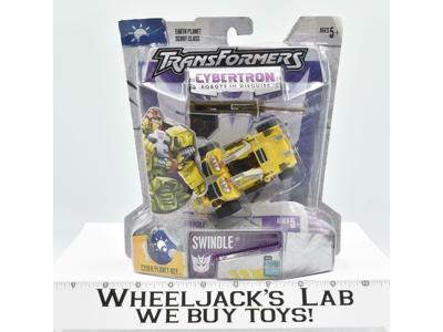 Swindle Earth Planet 2005 NEW MOSC Scout Class Cybertron Hasbro Transformers