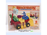 8 Piece Beach Wagon Playset Tim Mee Toy Vintage Beach Sand Toys NEW SEALED