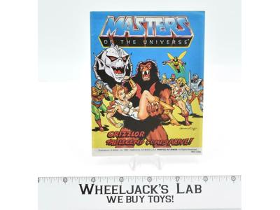 Grizzlor The Legend Come Alive! Mini Comic Book MOTU Masters of the Universe