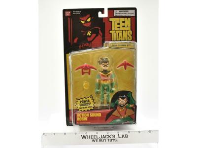 SD Action Robin MOSC NEW Teen Titans 2004 Bandai DC Super Heroes Action Figure