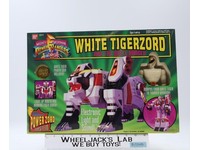 White Tigerzord & White Ranger UNUSED STICKERS Power Rangers 1994 Bandai NEW MIB