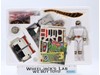 White Tigerzord & White Ranger UNUSED STICKERS Power Rangers 1994 Bandai NEW MIB