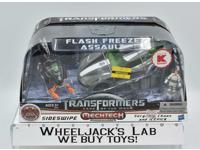 Sideswipe &amp; IcePick #1 Flash Freeze Assault MISB Dark of the Moon Transformers
