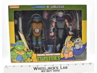Leonardo vs. Shredder MISB NEW TMNT 2019 NECA Action Figure
