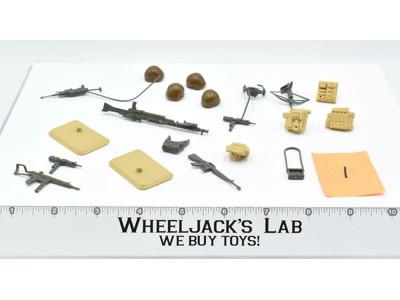 Lot #1 Battle Gear Accessory Pack 1 Set 1983 Weapons Guns Gi Joe Vintage