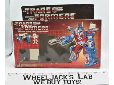 Ultra Magnus Box Only 1986 Action Figure Vintage Hasbro G1 Transformers