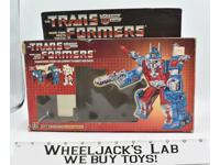 Ultra Magnus Box Only 1986 Action Figure Vintage Hasbro G1 Transformers