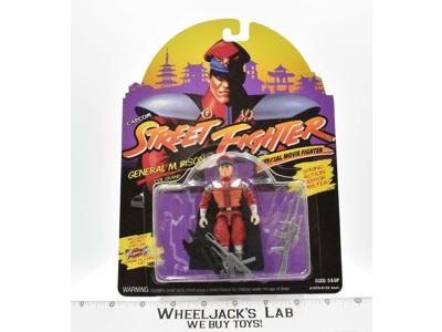 General M. Bison Evil Guard NEW MOSC 1993 Street Fighter Hasbro Vintage Figure