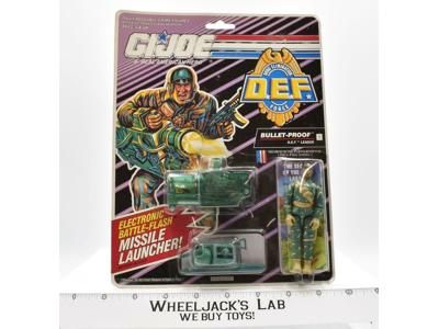 Bullet-Proof D.E.F Leader NEW MOSC 1991 GI Joe Hasbro Vintage Action Figure