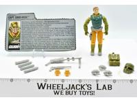 Capt. Grid Iron V1 100% Complete 1990 GI Joe Vintage Hasbro Action Figure