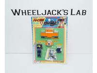 Raiden Kaen Junior Jr Takara Train Robo Vintage Diaclone MOSC Microman