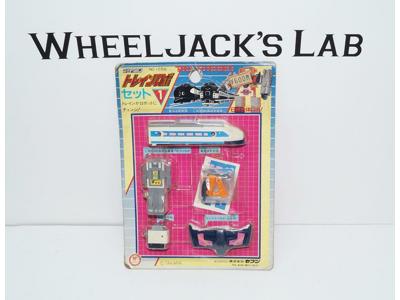 Raiden Skouki Junior Jr Takara Train Robo Vintage Diaclone MOSC Microman