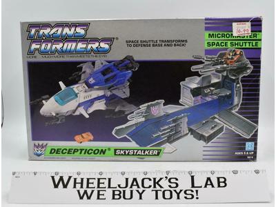 Skystalker Box Only 1989 Action Figure Vintage Hasbro G1 Transformers