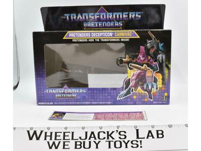 Carnivac Box Only 1988 Figure Vintage Hasbro G1 Transformers