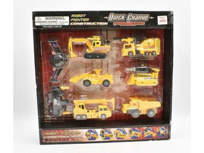 Robot Fighter Construction MIB Quick Change Transforming System Ployfect Toys.