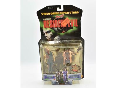 Zombie &amp; Forest Speyer NEW MOSC Resident Evil Toy Biz 1998 Action Figure Set