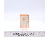 Omega Supreme Reflect In the Dark Iron On Patch G1 Transformers G11986 Hasbro