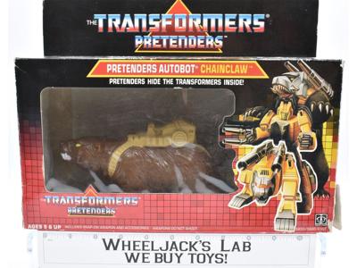 Chainclaw Pretender MIB 100% Complete Vintage Hasbro 1988 G1 Transformers