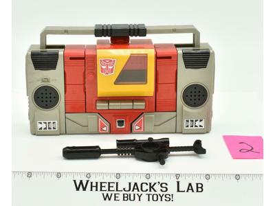 Blaster #2 WORKS Complete 1985 Vintage G1 Transformers Boombox Action Figure