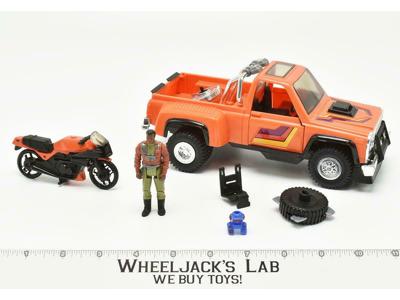 Firecracker W/Hondo MacLean 100% Complete 1985 MASK M.A.S.K. Kenner Vintage