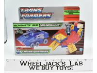 Groundshaker Box 1989 Vintage Hasbro G1 Transformers Action Figure