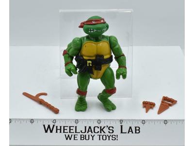 Raphael SOFT HEAD 1988 TMNT Teenage Mutant Ninja Turtle Action Figure Playmates