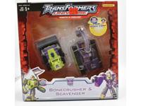 Bonecrusher &amp; Scavenger MISB NEW Transformers Universe 2004 RID Hasbro Figure