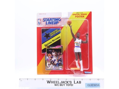 Dikembe Mutombo Denver Nuggets NBA Starting Lineup Kenner 1992 Figure MOSC