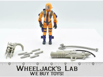 H.E.A.T. Viper V1 100% Complete 1989 GI Joe Vintage Hasbro Action Figure