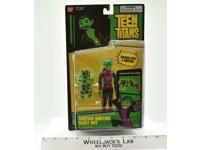Cheetah-Shifting Beast Boy MOSC Teen Titans 2004 Bandai DC Super Heroes Figure